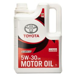 روغن موتور خودرو تویوتا مدل 5W30 snحجم 4 لیتر