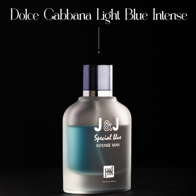 عطر ادکلن دولچه گابانا لایت بلو اینتنس مردانه  100 میل جانوین (جکوین)  Dolce Gabbana Light Blue Intense Pour Homme Johnwin
