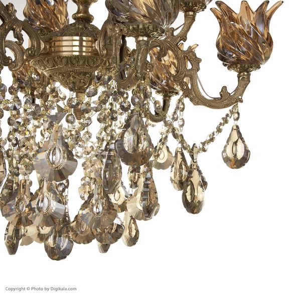 لوستر 12 شعله شاهان تک کد BA/8021