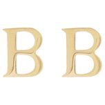 گوشواره میخی مدل مارنا گالری حرف B