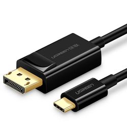 کابل تبدیل USB-C به DisplayPort یوگرین مدل MM139-40420-50994 طول 1.5 متر