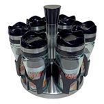 ست جا ادویه 6 پارچه کاپریس مدل فلورا کد 01