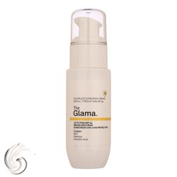 کرم ضد آفتاب بی‌رنگ دست و صورت گلاما SPF 50 مدل Broad Spectrum ‌محافظ UVA ، UVB مناسب برای انواع پوست حجم 50 میلی‌ لیتر