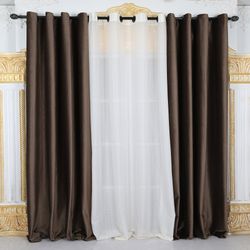 پرده طرح مخمل و حریر کد MH 01 سایز 140×280 سانتی متر