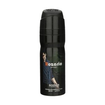 اسپری بدن مردانه رودیر مدل Rozario حجم 200 میلی لیتر