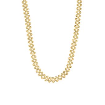 گردنبند طلا 18 عیار زنانه  مریم اکرمی گلد گالری مدل البر رویال سوپرانو*60