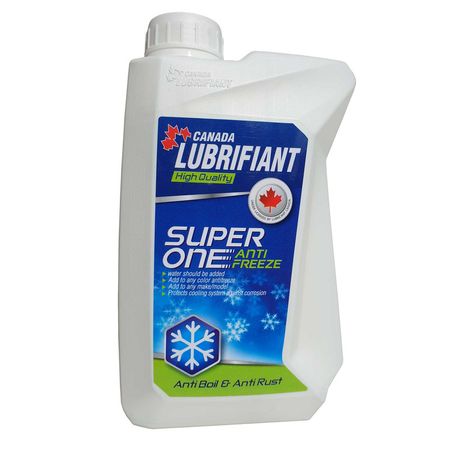 ضد یخ سبز خودرو کانادا لوبریفنت مدل Super ONE حجم 1000 میلی لیتر