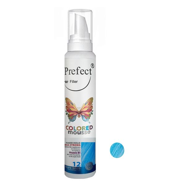 موس مو پرفکت هیر فیلر شماره 12 حجم 150 میلی لیتر رنگ آبی لاجوردی