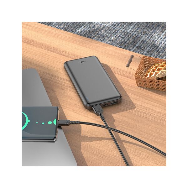 پاوربانک هوکو مدل J100 ظرفیت 10000 میلی آمپر ساعت با گارانتی شرکتی