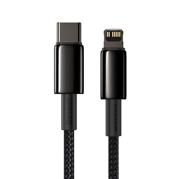کابل تبدیل USB-C به لایتنینگ باسئوس مدل CATLWJ-01 20W طول 1متر