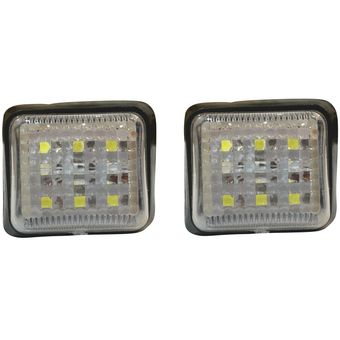 چراغ راهنمای روی گلگیر LED رنگ سفید یخی مناسب برای پژو 405 و پارس و آریسان