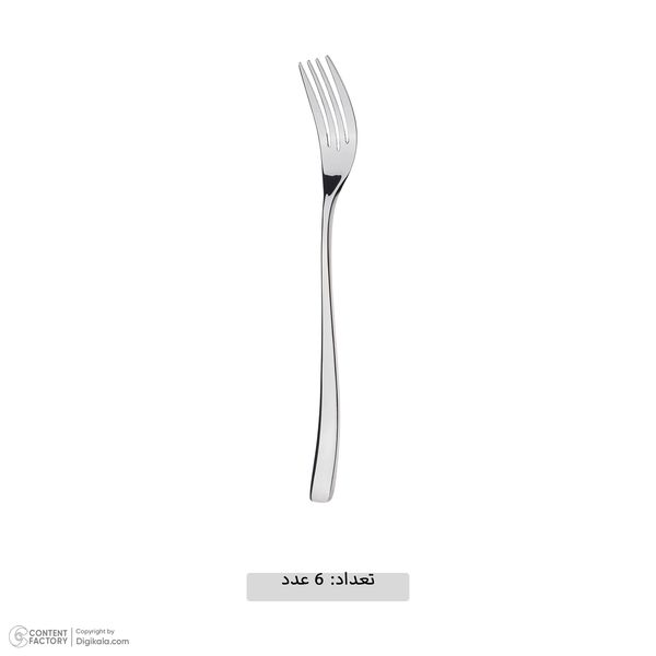 سرویس قاشق و چنگال 12 پارچه ام جی اس مدل 043