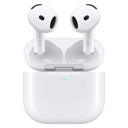 هدفون بلوتوثی اپل مدل AirPods 4 فاقد قابلیت نویز کنسلینگ، درگاه شارژ USB Type-C، شارژ بی سیم، با قابلیت اتصال به چند دستگاه، پشت