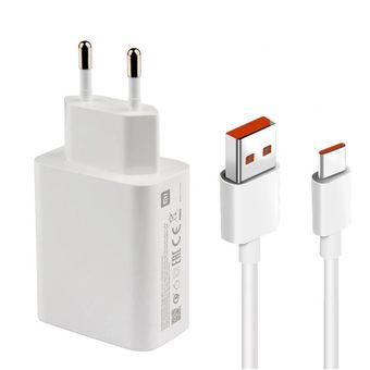 شارژر دیواری شیائومی 33 وات اصلی به همراه کابل USB-C