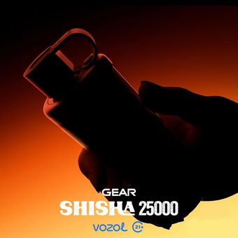 ویپ یکبار مصرف وزول گیر شیشا 25000 پاف | VOZOL GEAR SHISHA 25000 دیجی پی اقساط اسموک سیتی قسطی