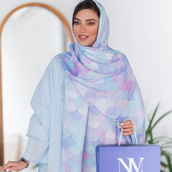 شال نخی گارزا مرمِید پاستلی بدون پلیسه