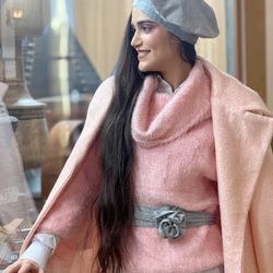 کمربند مخمل گل کار دست قابل استفاده به عنوان هدبند و مچبند و کراوات