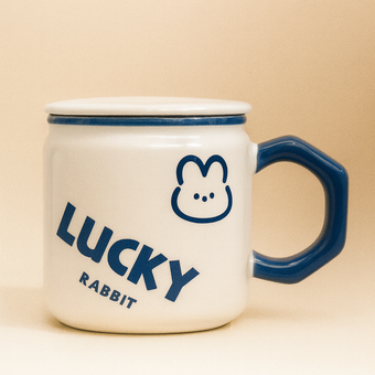 ماگ قاشق دار Lucky Rabbit 2