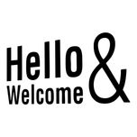 استیکر والتت مدل Welcome کد F1