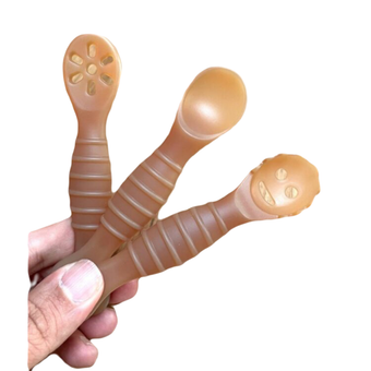 قاشق پری اسپون سیلیکونی کودک بسته 3عددی