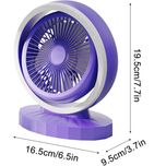 پنکه رومیزی مدل RingLight954 ظرفیت 2600 میلی آمپر