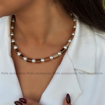 گردنبند مروارید فشن