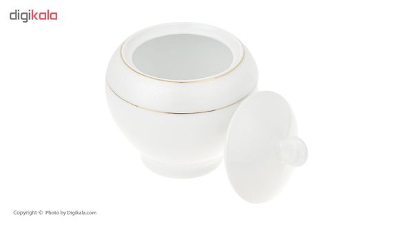 سرویس غذاخوری 102 پارچه چینی زرین ایران سری ایتالیا اف مدل Sepid Sadaf درجه عالی