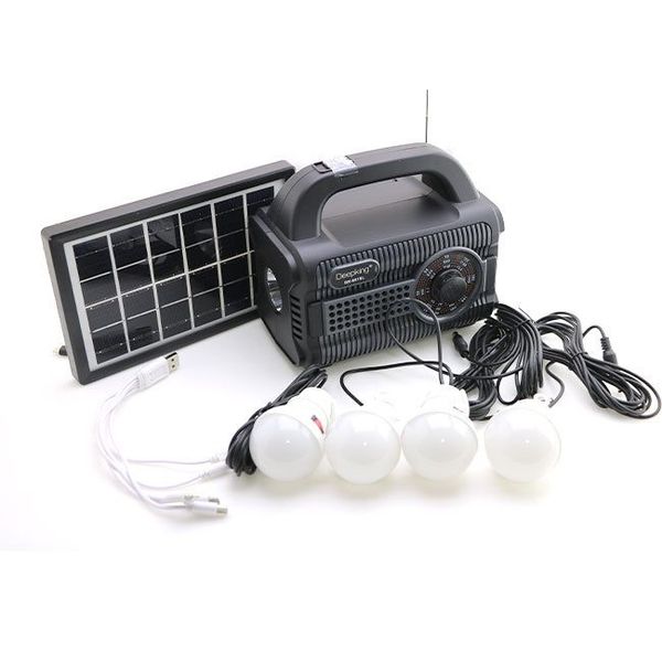 سیستم روشنایی خورشیدی دیپ کینگ مدل DK-801SL