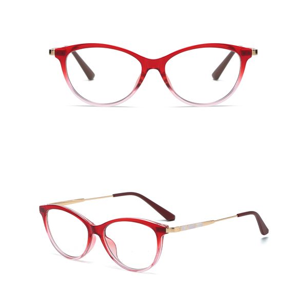 فریم عینک طبی گربه ای مدل TR2332C314P81 مناسب برای صورت گرد و بیضی