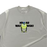تیشرت مردانه آستین سه ربع کِرِم مایک پارچه پنبه دونخ AD023