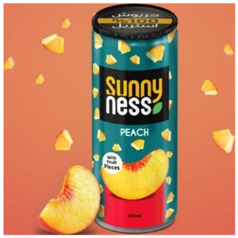 آبمیوه سانی نس هلو، بدون گاز 240 میل