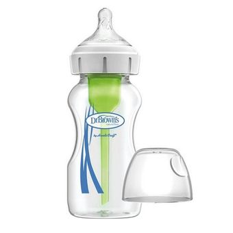 شیشه شیر دکتر براونز عریض Wide گنجایش 270 میلی لیتر