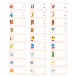 برچسب نام مدل دبستان بسته 3 عددی مدل (2)