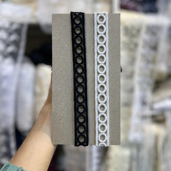 گیپور باریک دو طرفه دایره ای 14 یاردی