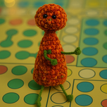 عروسک بافتنی مرد منچی