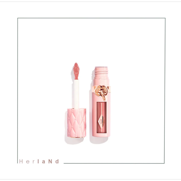 رژ لب مایع پیلوتاک حجم دهنده شارلوت تیلبری اصل اروپایی CHARLOTTETILBURY NEW! Pillow Talk Big Lip Plumpgasm - Fair To Medium