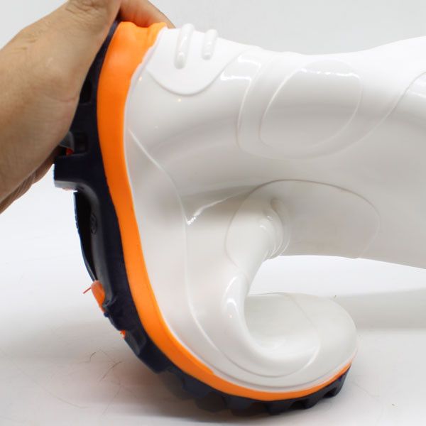 چکمه ایمنی مدل صادقی ساق بلند سفید