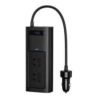 مبدل  برق خودرو 150 وات بیسوس مدل Power Inverter Pro BS-CI15-03
