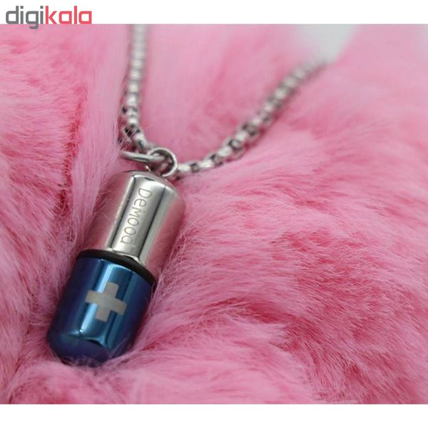 گردنبند مردانه طرح کپسول عشق کد gd02*696