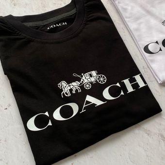 تیشرت طرح Coach ایراد دار مدل 004