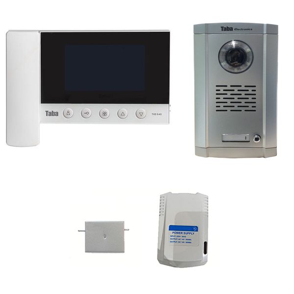 دربازکن تصویری تابا مدل 5-43V1N مجموعه 4 عددی