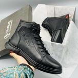نیم بوت چرم طبیعی مردانه مدل s6 شمس اورجینال
