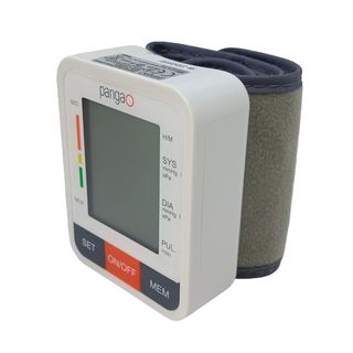 فشارسنج مچی دیجیتال پانگائو مدل PG-800A31 با حافظه 90 عدد، تشخیص آریتمی قلب، نوار معیار فشار خون WHO، وزن سبک و کیس حمل مقاوم