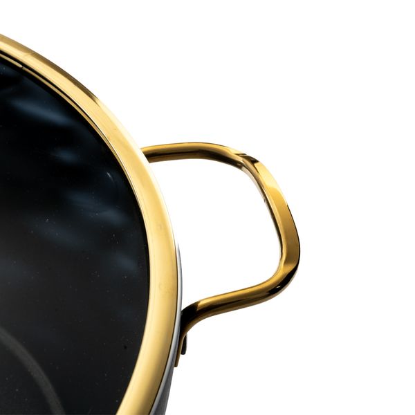 سرویس قابلمه و تابه گرانیت 16 پارچه ام جی اس مدل ماینز کد 001