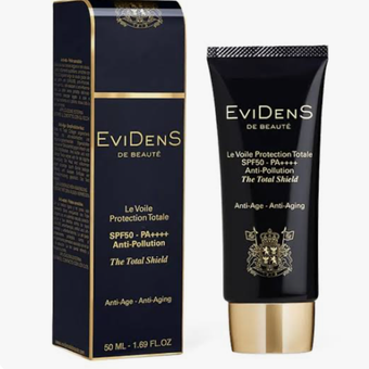 ضد آفتاب ضد چروک اویدنس د بیوتی SPF50+ مدل The Total Shield
