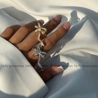 انگشتر جواهری پاپیون کد 002