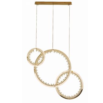 آویز حلقه ای طلایی سایز 40/60/80