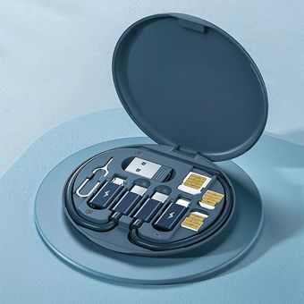 کابل تبدیل USB-C به USB-C / لایتنینگ / USB / micro USB مدل 60w طول 0.28 متر
