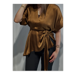 شومیز ترک بغل گره
