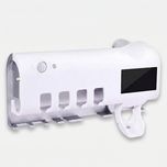 جا مسواکی و ضدعفونی کننده UV مدل 5588 با شارژ خورشیدی و 4 جای مسواک